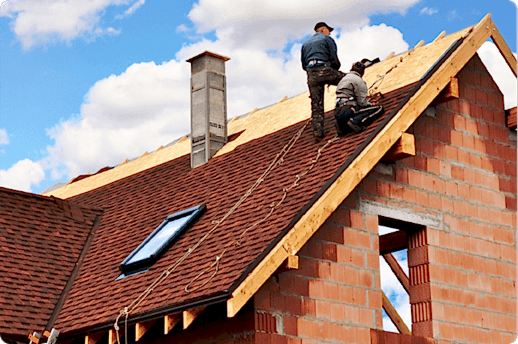 Установка крыши