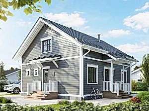 Каркасный дом