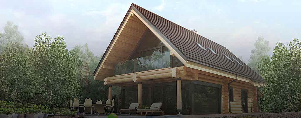 Дома из бревна